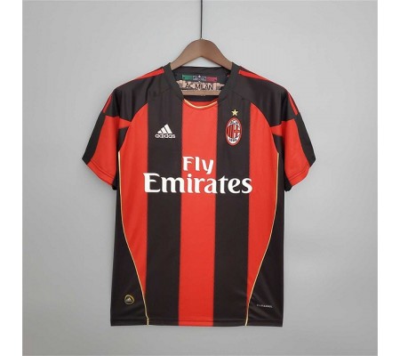 AC Milan 10/11 Home Red&Black Soccer Jersey